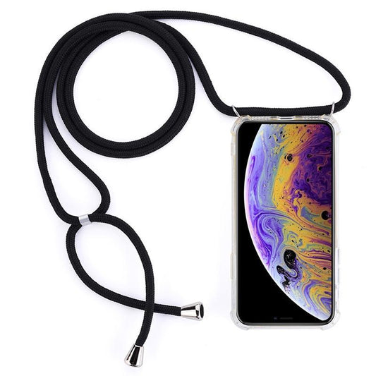 AMZER Pudding TPU Soft Skin X Protection Case With Lanyard for iPhone